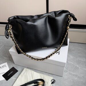 LOEWE women's black crossbody bag